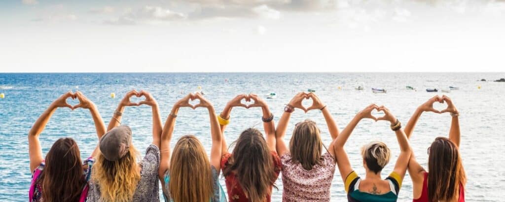 international womens day camping glamping