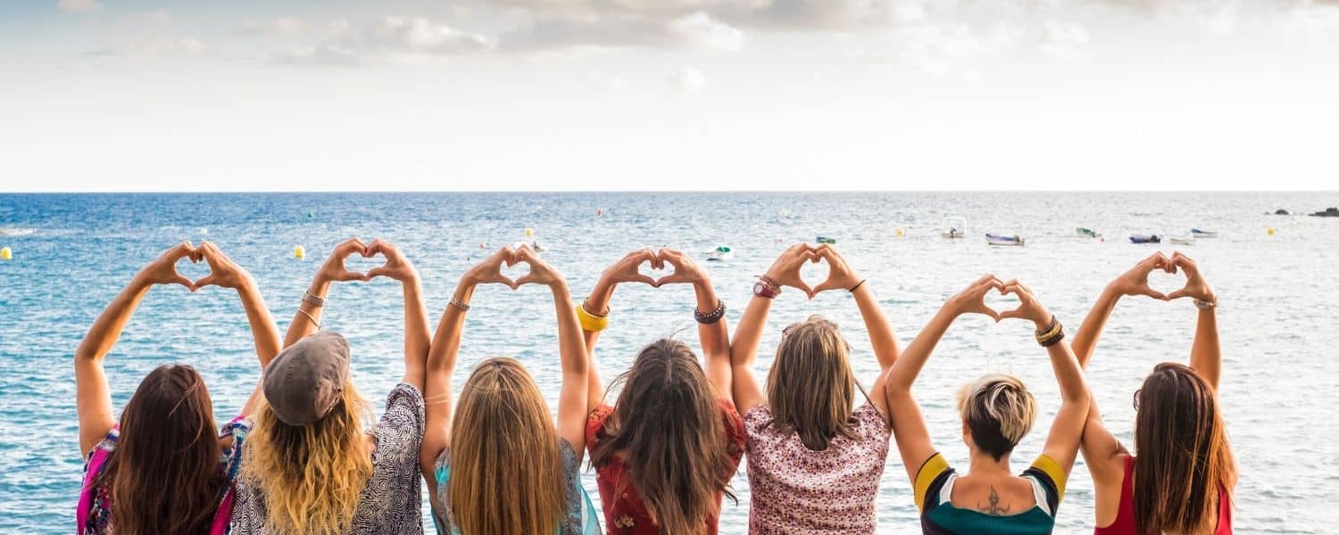 international womens day camping glamping