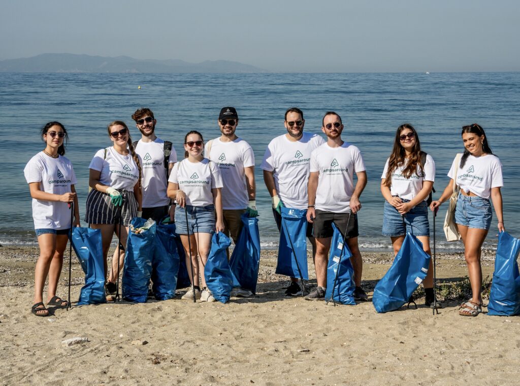 Campsaround Beach Cleanup