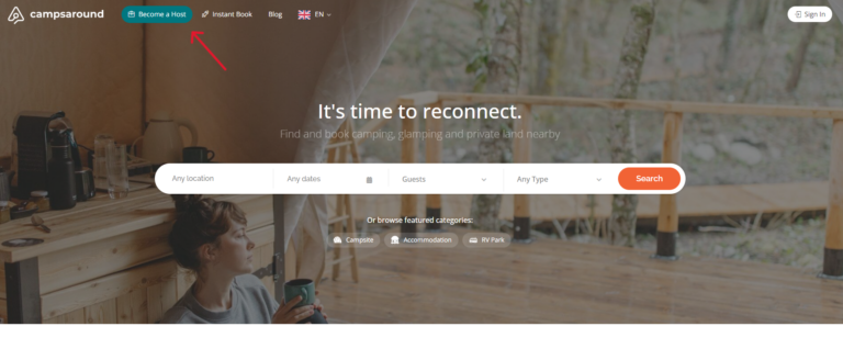 A person sitting on a couch exploring how to get started as an owner.