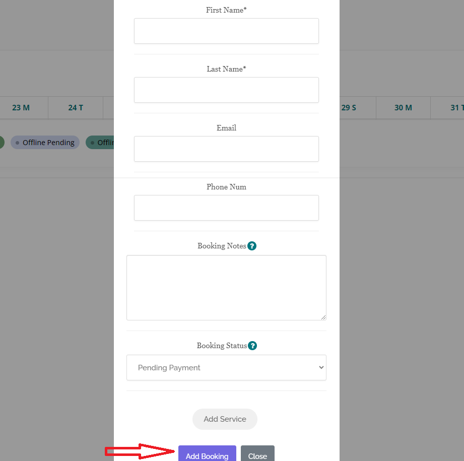 How do I add a booking on my PMS? | Campsaround