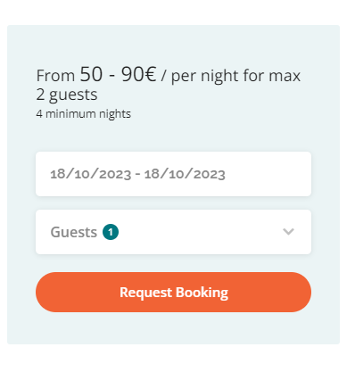 Difference between instant book and request booking.