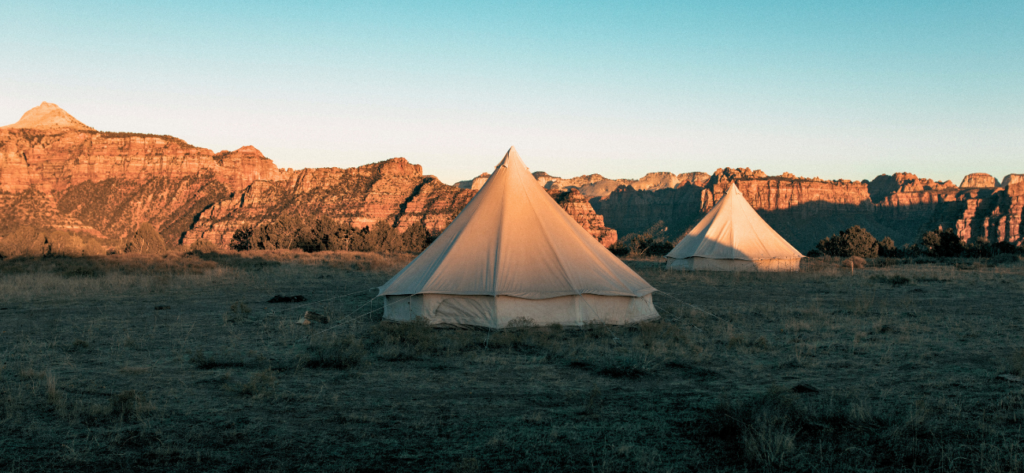 different types of glamping