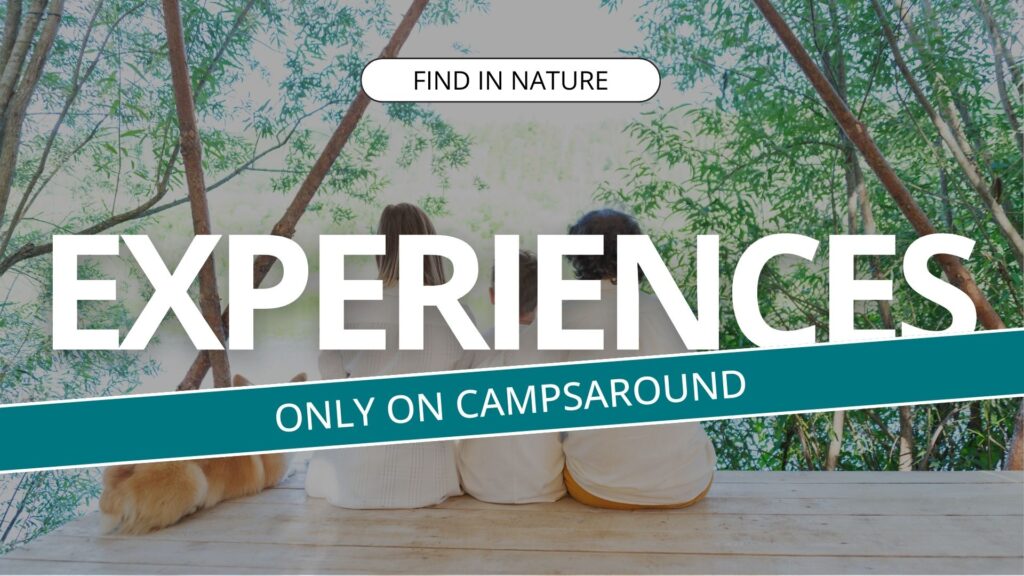 Find nature experiences only on campground, including camping, glamping, and RV sites.