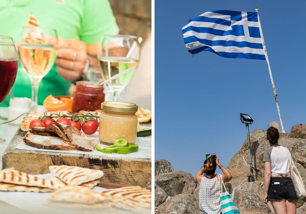 walking in the historical trails of poros island in greece glamping week book now